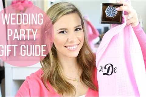Wedding Party Gift Guide: Bridesmaids, Groomsman, In Laws, Parents, Husband | hayleypaige