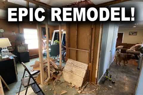 Epic 3 in 1 Remodel | Turning My 2 Bedroom House Into a 3 Bedroom