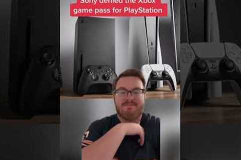 Sony DENIED the Xbox Game Pass for PlayStation