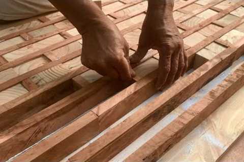 Coffee Table Design Project // How To Link Small Wooden Blocks Into A Extremely Strong Table