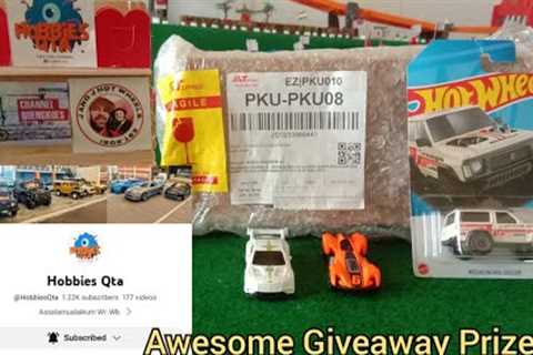 Lets Open Awesome Giveaway Package From Hobbies Qta Channel