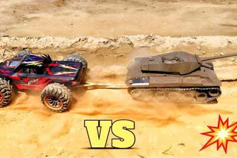 XLF X04 RC Car vs Walker Bulldog 3839 RC Tank | Remote Control Car | RC Cars