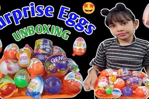 🥚14 Surprise Eggs Unboxing 🥚 / Kinder Joy Surprise Egg Unboxing / Free gift Surprise Egg Unboxing ..