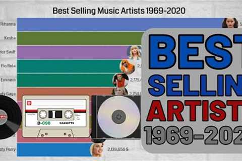 Top 10 Best-Selling Music Artists in the 1969 – 2020 Timeline