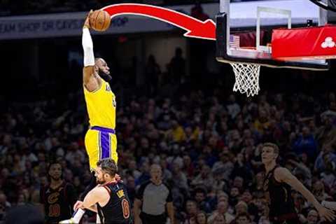 LeBron James Dunks That Look IMPOSSIBLE