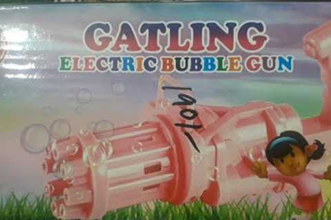 Unboxing electric bubble gun #kidstoy #gadget #youtube #unboxing #trendinggadgets @J.Sallrounder 🎉