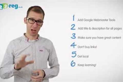 Six SEO tips for absolute beginners | 123-reg