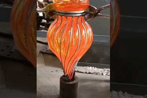 Amazing Glass Blowing By Professional Craftman | most satisfying video#shorts