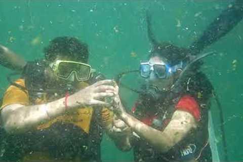 Konkan- Malvan -Tarkarli Scuba Diving Couple. Vaishu And Sandeep Gire