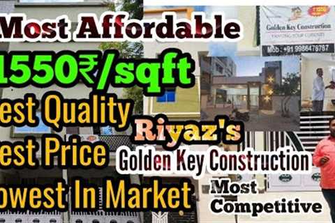 1550₹ Per sqft Low Cost House Construction Contractors In Bangalore Best Affordable Budget Friendly