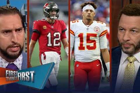 First Things First | Nick discusses Patrick Mahomes' quest to overtake Tom Brady as the GOAT