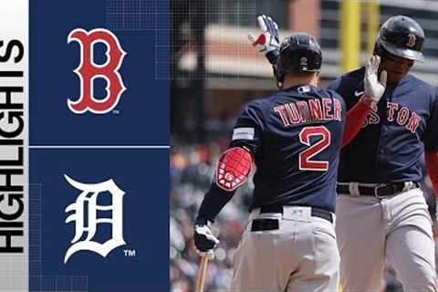 Red Sox vs. Tigers Game Highlights (4/6/23) | MLB Highlights