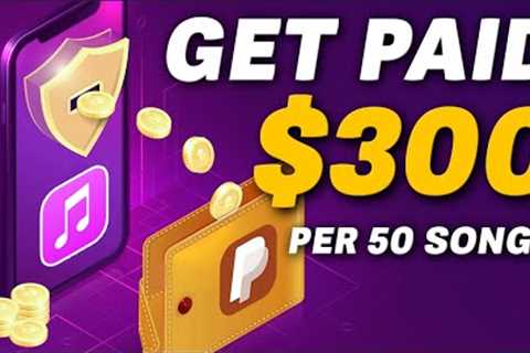 PASSIVE $2.31 Per Song Your Phone Listened - Make Money Online
