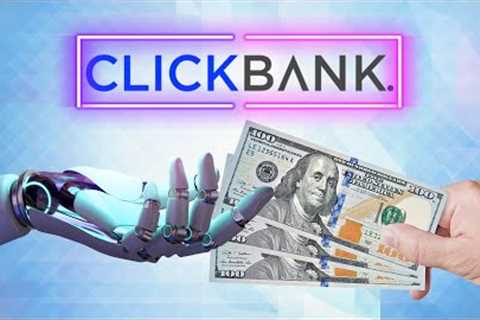 Affiliate Robot Makes Money On ClickBank - In 3 Steps