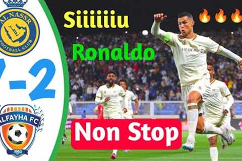 Al Nassr vs Al Fayha 7-2 - Hattrick Ronaldo Best Goals  🔥 - All Goals &amp; Extended Highlights HD