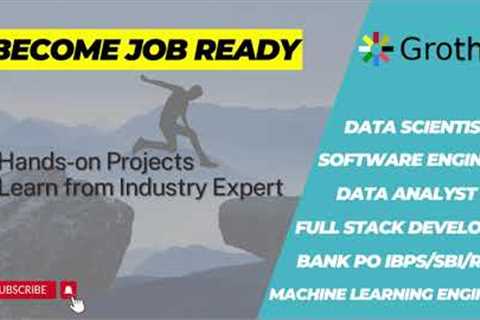 Job Oriented Data Science, Machine Learning, Full Stack, Python Courses &amp; Training - Grothra.com