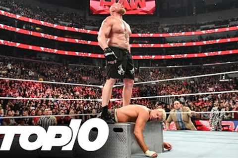 Brock attacks!: WWE Top 10, April 9, 2023