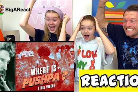 PUSHPA 2 TEASER REACTION | WHERE IS PUSHPA??? | Allu Arjun | #BigAReact