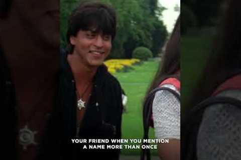 Every friend ever #hogayahaitujhko #dilwaledulhanialejayenge #shahrukhkhan #kajol #ddlj #yrfshorts