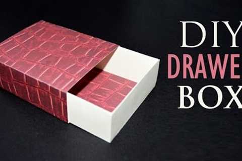 How to Make a Paper Box - DIY Sliding Gift Box