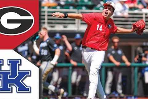 #10 Kentucky vs Georgia Baseball Highlights | SUNDAY GM 1 | College Baseball Highlights 2023