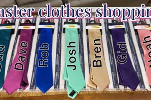 EASTER SHOPPiNG FOR THE GUYS CLOTHiNG 😉🛒