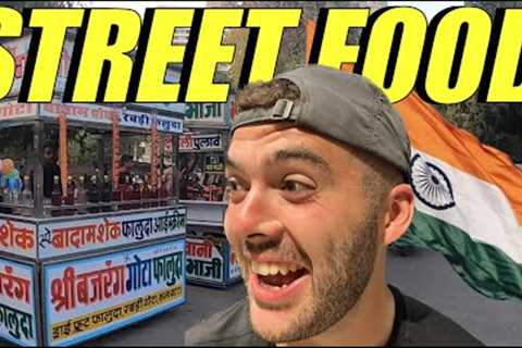 Foreigners Can't Stop Eating Indian Street Food 🇮🇳