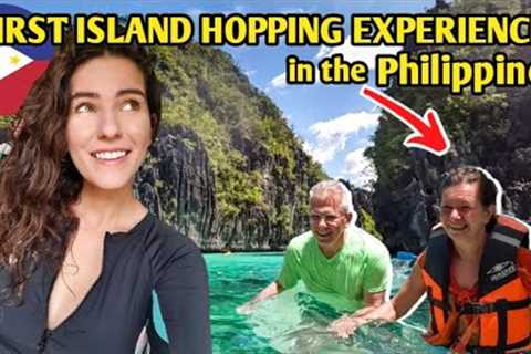 FIRST ISLAND HOPPING IN PHILIPPINES BLEW US AWAY! Hungarian Family in El Nido Paradise!