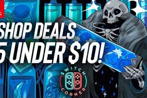 The Nintendo ESHOP Sale Is Massive! 15 Under $10! Nintendo Switch ESHOP Deals Partner Spotlight Sale