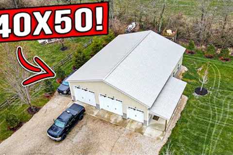 FULL-TIME TEACHER &amp; MASSIVE SIDE HUSTLE! [40X50 SHOP TOUR!]