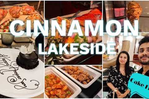 Cake Free Anniversary Celebration 😱| Cinnamon Lakeside Dinner Buffet | Vlog 10 | Food Review