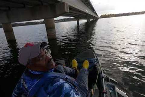 LAKE FORK crappie fishing at the 2946 bridge