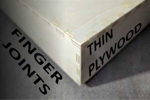 Making Lightweight Boxes and Drawers