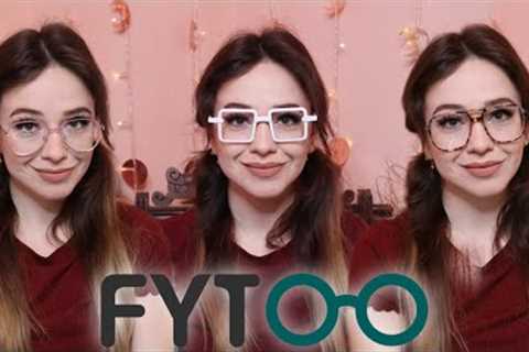 Affordable prescription glasses to fit your face! Fytoo haul unboxing