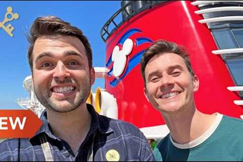 Disney Cruise Line Vlog | Disney Wish Concierge Embarkation | Day 1 | March 2023 | Adam Hattan