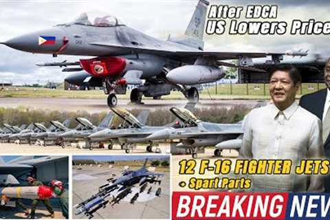 US Lowers Prices Post EDCA? Now Philippines is Ready to Welcome the Arrival of 12 F-16 Fighter Jets