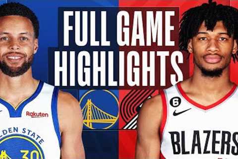 WARRIORS at TRAIL BLAZERS | FULL GAME HIGHLIGHTS | April 9, 2023