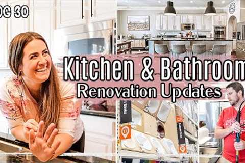 VLOG 30 | KITCHEN RENOVATION &amp; BATHROOM MAKEOVER UPDATES :: House Projects Behind the Scenes