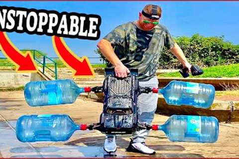 Water Jugs As Wheels On RC CAR Is Surprisingly EPIC