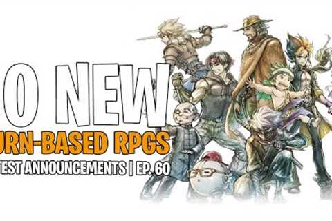 Top 10 Best NEW Turn-Based RPG Announcements | Kaeoi60