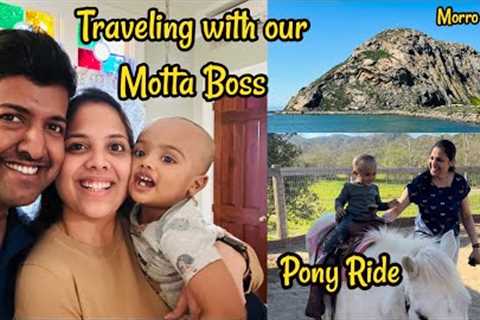Travelling with our Motta Boss:) California Roadtrip#OneDayTrip #Tamil Vlog #farmvisit #ponyride