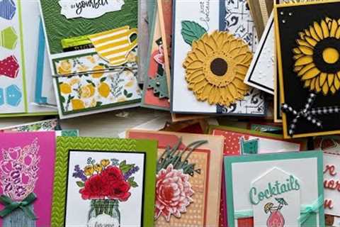 Gorgeous Cards with Retiring Stamp Sets!