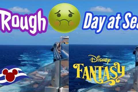 6 to 9 ft seas on the Disney Fantasy!  Unique Experience