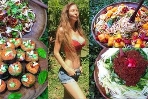 What I Eat In A Week On The Frugivore Diet (Raw food)