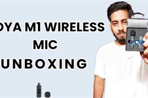BOYA M1 WIRELESS MIC UNBOXING