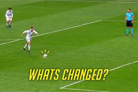 Cristiano Ronaldo's penalty technique has changed....
