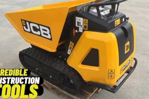 INCREDIBLE CONSTRUCTION TOOLS AND TECHNOLOGIES THAT WILL SIMPLIFY THE WORK