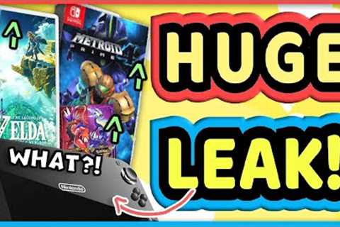 Nintendo Switch 2 / Switch Pro Info LEAKED! | Dates , Specs, UPGRADES &amp; MORE!