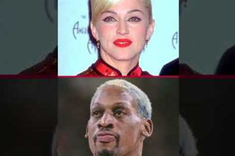 Madonna and Dennis Rodman have a fiery romance in the 90s