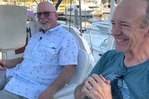 Sailboat versus Powerboat!!!! Is the 40 year old trawler Affordable housing No Regret Captain Paul ￼